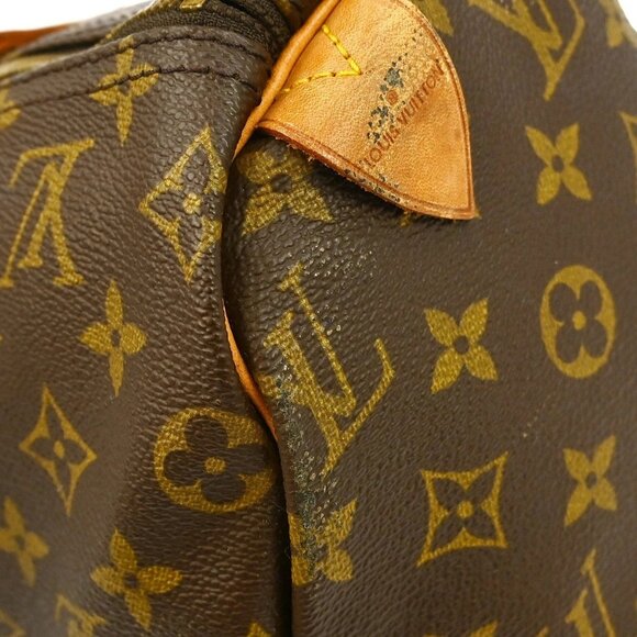 LOUIS VUITTON MONOGRAM SPEEDY 40 DUFFLE HANDBAG M41522 MB0940 RQ00077 - Picture 6 of 15